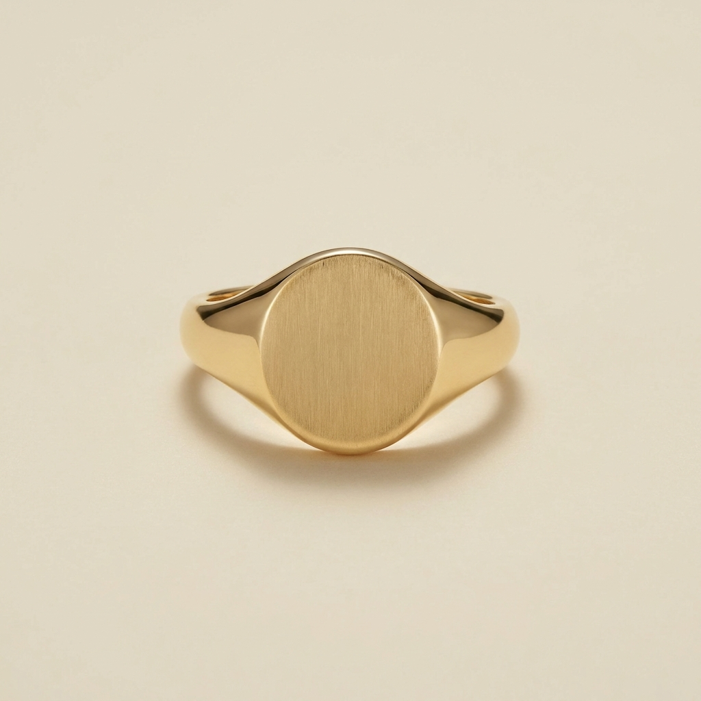 Bague Chevalière Gravée
